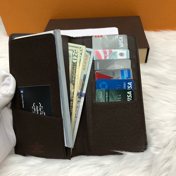 Louis Vuitton Checkbook Wallet Damier